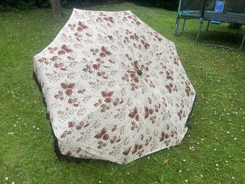 Vintage fringe tassell parasol - tassell,