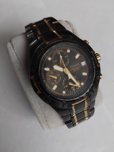 Pulsar men chronograph watch - pulsar,