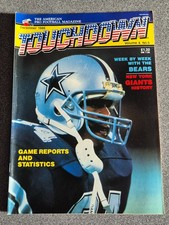 AMERICAN FOOTBALL MAGAZINE ** TOUCHDOWN ** VOL 4 NO 9 ** NFL UK 1986