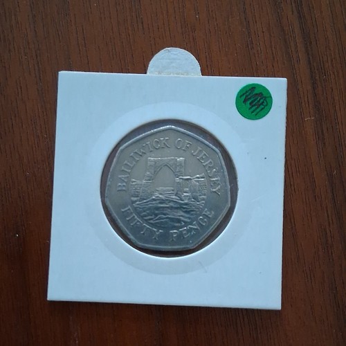 Jersey 50p coin - coin, 1997