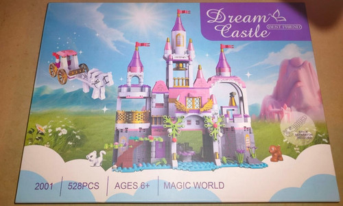 Dream castle 528pc building - castle,