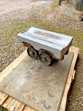 Vintage mill pipe dolly truck trolley old industrial cart coffee table salvage