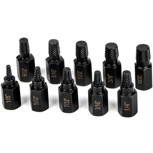 10pcs screw extractor - extractor, easy