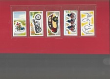 5 Priory Tea Motor Cycles Cards Nos 1,14,32,42.43