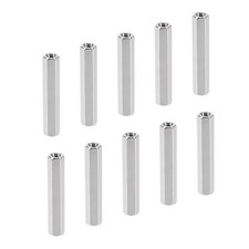 10 Pcs M4 Spacers, Brass Hex