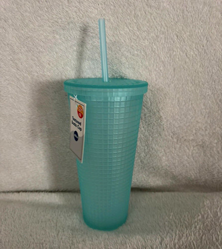 Blue textured plastic - blue,
