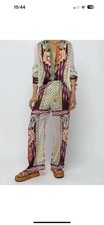 Zara Printed Blouse & Palazzo