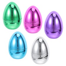  5 Pcs Plastic Easter Empty