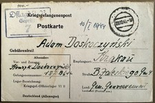 1944 WW2 Oflag 6B - VIB Dossel