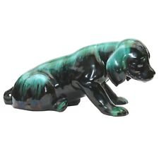 A very large vintage Canadian Blue Mountain pottery Dog 35cm C.20thC