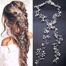 BRIDAL HAIR VINE Pearls