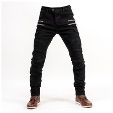 Pant Denim Trousers Long Pants UK Mens Armoured Motorcycle Jeans Motorbike