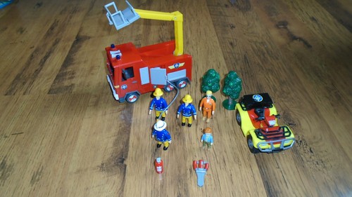 Fireman sam fire engine quad - fire,