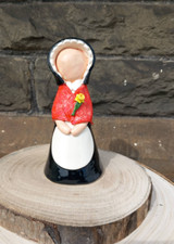 Ceramic Welsh Costumed Figure