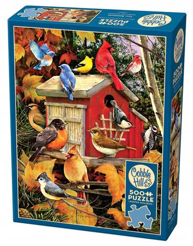 Cobble hill autumn - autumn, birdhouse