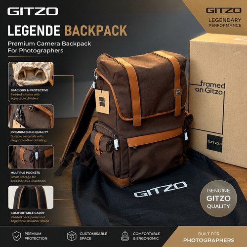 Gitzo legende camera backpack - camera,