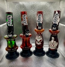 20CM CHONGZ "BLACK MAGIC" MINI ACRYLIC TOBACCO BONG WATERPIPE HOOKAH SHISHA PIPE