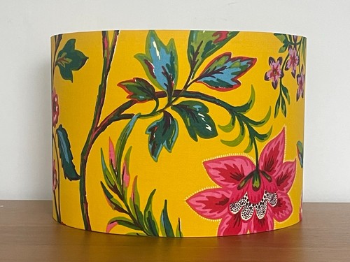 Bright yellow floral handmade