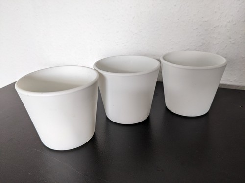 Ikea frosted white glass - ikea, mini