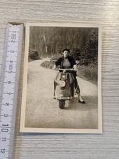 Photo, old, Scooter Heinkel Tourist, Pretty Woman (100)