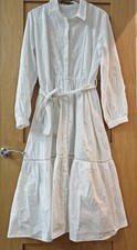 Zara White Cotton Broderie