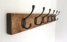 Wooden Coat Rack Vintage
