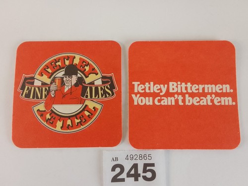Vintage beer mats - beer,