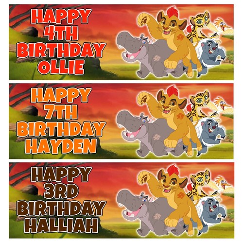Lion guard personalised - lion,