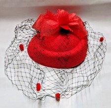 Ro Rox Net Bow Fascinator Hat
