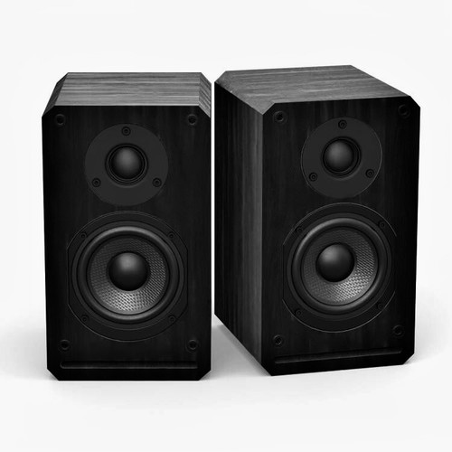 Roxel rbs300 bookshelf speaker - roxel,