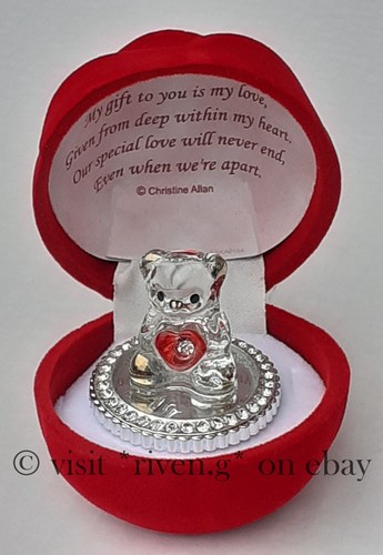 Love heart teddy bear - love,