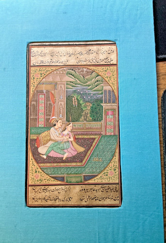 Mughal miniature lovers - mughal,