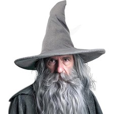 Classic Wizard Hat for Adults Witch Sorcerer Accessories Costume Halloween Party
