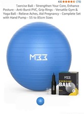 Mode33 Exercise Ball 65cm Blue