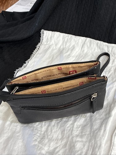 Stone mountain leather - stone,