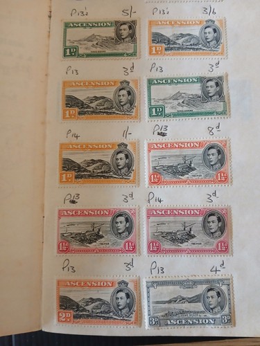 Old club stamp sales book - old,