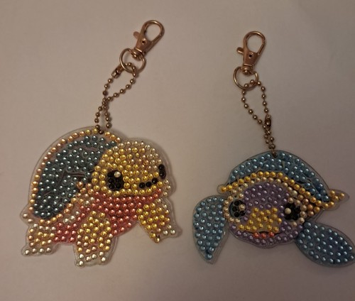 Sparkly animal keyrings - sparkly, keyrings/