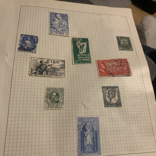 Very old stamp collection - ,