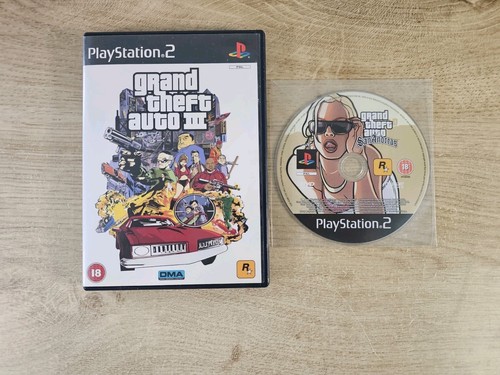 Gta ps2 complete with manual - gta,