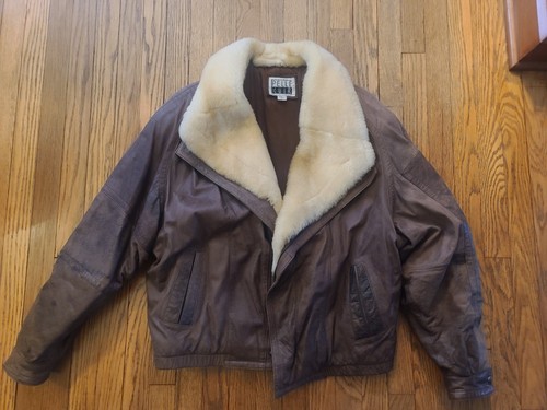 Vintage brown leather - vintage,