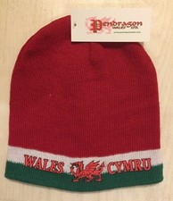 Welsh Dragon Beanie Hat Wales
