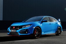 Honda Civic Blue Sporty Car