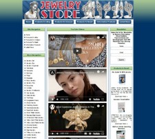 FINE JEWELRY STORE. Work at Home. Affiliate Website Amazon Store+Google