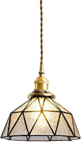 Retro pendant light glass - retro,