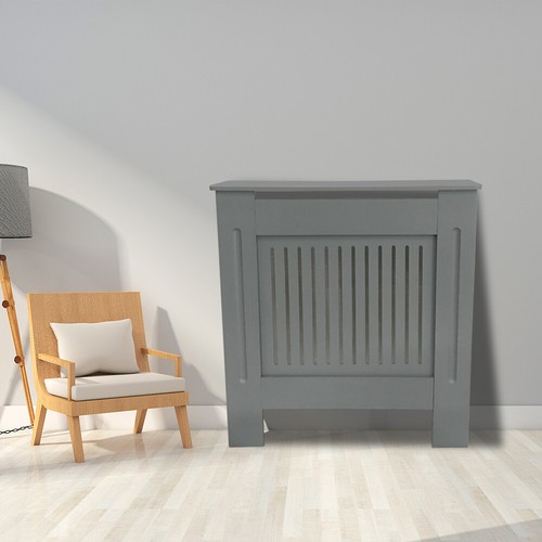Radiator cover grey modern - radiator,