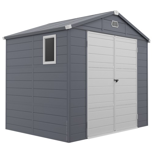 Outsunny 6ft garden shed - garden,