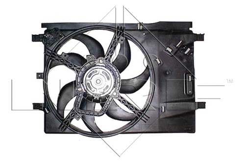Fan radiator fits opel - fan,