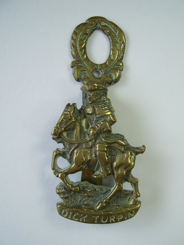 Vintage solid brass - brass, highwayman
