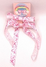 Pink hair bows set of 2 Small