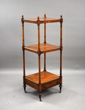 Victorian Mahogany Three Tier